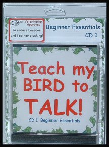 Teach a bird to talk with a bird training cd today!